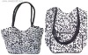 FLOWER PRINT BEACH BAG