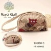 Fabric "Cozy cats"  quilted handbag