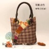 Fabric "Flower  Petals" handmade ladies' bag