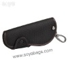 Fabric and Leather Key Case QE012