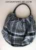 Fabric bag;ladies' bag;lattice bag