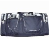 Fabric duffel bag with fashion ripstop dosing