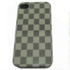 Factory Price Good Quality Luxurious Lattice pattern mobile phone case for iPhone 4 back case