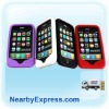 Factory direct New Cheap White Silicone Protect Case for iphone 3G