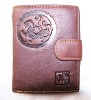 Factory lower price men's leather wallet