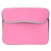[Factory supplier]  Pink Reversible Laptop Computer Sleeves