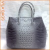 Factoy wholesale fashion handbag crocodile