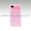 Fading Pink color design IML Phone case for Iphone4g