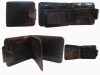 Famous brand men's pu leather wallets