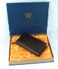 Famous fashion trendy Italian genuine leather men's magic wallet