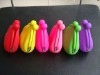 Fancy colorful silicone coin wallet with various cute designs
