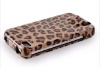 Fantastic PU mobile phone case with leopard print