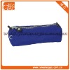Fantastic small travel unisex blue ziplock nylon cosmetic pouch