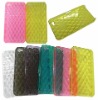 Fashinable Transparent PC Hard Back Cover Case for iPhone 4