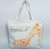 Fashion 2012 canvas reusable folding shopping bags CHINA