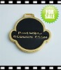 Fashion 24k gold Nameplate for handbag