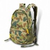 Fashion 600D/PVC camo and 210D/PU Camouflage Backpack
