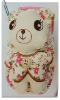 Fashion And Lovely Bear Wrist Bag/Cotton Fabric Phone Bags