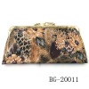 Fashion Animal Pelage With Flower Printed Ladies' Purse