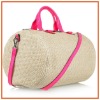 Fashion Beautiful duffle raffia bags