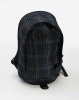 Fashion Black Cotton Backpack