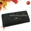 Fashion Black Lady Women Long Clutch Wallet Purse With Button