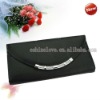 Fashion Black Lady Women Long Clutch Wallet Purse With Button