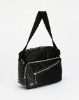 Fashion Black Polyester Messenger Bag