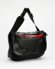 Fashion Black/Red Polyester Messenger Bag