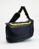 Fashion Black/Yellow Polyester Messenger Bag