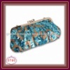 Fashion Blingbling Computer Embroidery Clutch Evening Shoulder Bag
