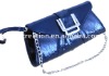 Fashion Blue PU Evening/Wristlet Bag