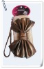 Fashion Bowknot Mobile Phone Purse/ PU Cell Phone Bags