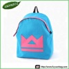 Fashion Canvas School Backpack (ISO9001)