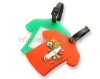 Fashion Cloth Shape Soft PVC luggage tag