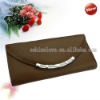 Fashion Coffee Lady Women Long Clutch Wallet Purse With Button