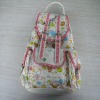 Fashion Colorful Cute Printing Cotton Backpack