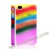 Fashion Colorful Strips Hard Case Back Cover for iPhone 4