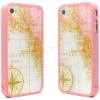 Fashion Design Detachable Frosted Hard Protect Cover Case For Apple iPhone 4 4S