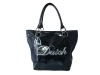 Fashion Designer patent leather handbag