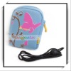 Fashion Digital Camera Bag light blue BL-122 #