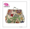 Fashion Europe lady coin purse made of high quality cloth