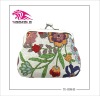 Fashion Europe lady coin purse made of high quality cloth