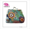 Fashion Europe lady coin purse made of high quality cloth