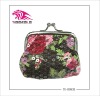 Fashion Europe lady coin purse made of high quality cloth