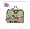 Fashion Europe lady coin purse made of high quality cloth