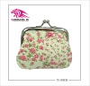 Fashion Europe lady coin purse made of high quality cloth