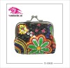 Fashion Europe lady coin purse made of high quality cloth