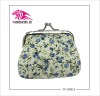 Fashion Europe lady coin purse made of high quality nylon