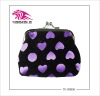 Fashion Europe lovely heart lady coin purse made of pu